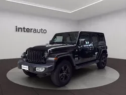 Nero metallizzato Usata 2021 Jeep Wrangler Unlimited Sahara SUV | 43.990 € (Ottimo prezzo)