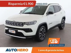 Bianco Usata 2022 Jeep Compass Limited SUV | 21.099 € (Buon prezzo)