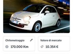 Bianco Usata 2018 Fiat 500 Lounge Tre volumi | 7500 €