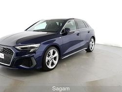 Blu navarra met Usata 2024 Audi A3 S-Line Tre volumi | 33.500 € (Buon prezzo)