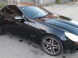 Nero Usata 2007 Mercedes SLK200 Chrome Cabrio | 15.000 € (Buon prezzo)