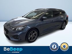 Azzurro metallizzato Usata 2020 Ford Focus ST-Line Station wagon | 13.400 € (Buon prezzo)
