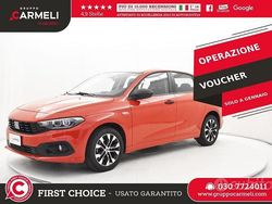 Rosso passione Usata 2021 Fiat Tipo City Life Tre volumi | 12.900 € (Buon prezzo)