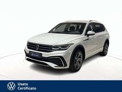 Bianco pastello Usata 2024 VW Tiguan Allspace R-line SUV | 41.300 € (Molto cara)
