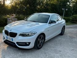 Bianco Usata 2015 BMW 218 Sport Line Coupé | 12.500 € (Buon prezzo)