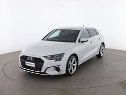 Bianco Usata 2021 Audi A3 Advanced | 22.399 € (Buon prezzo)