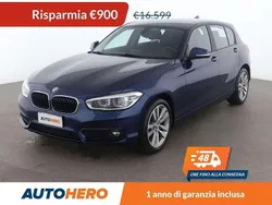 Blu/azzurro Usata 2017 BMW 116 Advantage Due volumi | 15.699 € (Super prezzo)