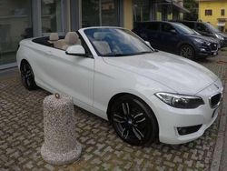 Bianco Usata 2016 BMW 218 Sport Line Cabrio | 16.900 € (Buon prezzo)