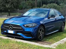 Blu/azzurro Usata 2023 Mercedes C300e AMG Line Premium Tre volumi | 52.900 € (Cara)
