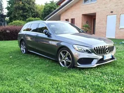 Grigio Usata 2017 Mercedes C220 AMG Station wagon | 19.900 € (Buon prezzo)
