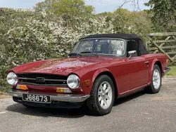Rosso Usata 1975 Triumph TR6 Cabrio | 23.838 €