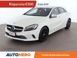 Bianco Usata 2017 Mercedes A180 Tre volumi | 15.699 € (Buon prezzo)