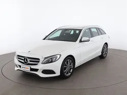 Bianco Usata 2017 Mercedes C220 Station wagon | 17.099 € (Buon prezzo)