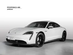 Bianco carrara metallizzato Usata 2021 Porsche Taycan Tre volumi | 58.900 € (Ottimo prezzo)