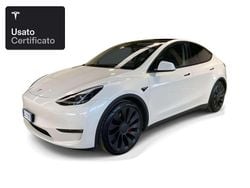 Pearl white multicoat Usata 2022 Tesla Model Y Performance SUV | 38.500 € (Buon prezzo)