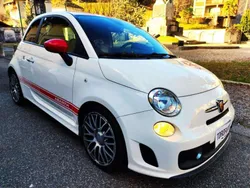 Bianco pastello Usata 2014 Abarth 500 Custom Due volumi | 13.900 € (Buon prezzo)