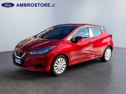 Bordeaux metallizzato Usata 2022 Nissan Micra Visia Due volumi | 12.900 € (Buon prezzo)