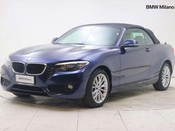 Blu/azzurro Usata 2016 BMW 218 Advantage Cabrio | 21.000 € (Buon prezzo)