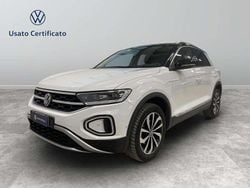 Pure white deep black perlato Usata 2022 VW T-Roc Style SUV | 21.900 € (Cara)