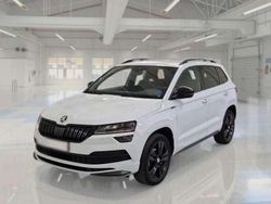 Bianco Usata 2021 Skoda Karoq SportLine SUV | 21.900 € (Cara)