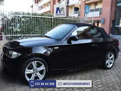 Nero Usata 2008 BMW 120 Cabriolet Cabrio | 12.900 € (Molto cara)