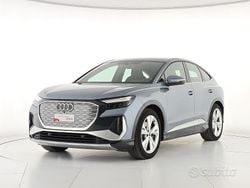 Blu/azzurro Usata 2023 Audi Q4 Sportback e-tron S-Line SUV | 35.500 € (Buon prezzo)