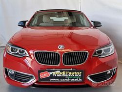 Rosso Usata 2015 BMW 220 Luxury Line Cabrio | 19.450 € (Ottimo prezzo)