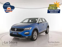 Ravenna blue metallizzato pure Usata 2022 VW T-Roc Style SUV | 20.300 € (Buon prezzo)