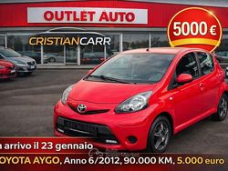 Bianco Usata 2012 Toyota Aygo Due volumi | 5000 € (Buon prezzo)