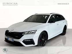 Bianco luna metallizzato Usata 2021 Skoda Octavia RS Station wagon | 26.900 € (Ottimo prezzo)