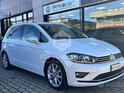 Bianco Usata 2016 VW Golf Sportsvan Highline Monovolume | 13.490 € (Buon prezzo)