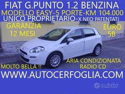 Bianco Usata 2013 Fiat Punto Easy Due volumi | 7450 € (Molto cara)
