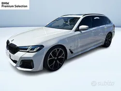 Bianco pastello Usata 2021 BMW 520 M Sport Station wagon | 33.900 € (Buon prezzo)