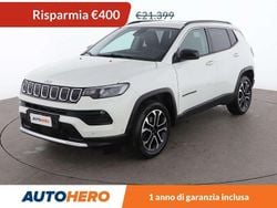 Bianco Usata 2022 Jeep Compass Limited SUV | 20.999 € (Buon prezzo)