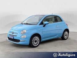 Blu/azzurro Usata 2017 Fiat 500 Lounge Tre volumi | 10.500 € (Buon prezzo)