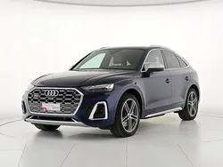 Blu navarra metallizzato Usata 2021 Audi Q5 Sportback Ambiente SUV | 44.400 € (Buon prezzo)
