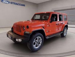 Arancione metallizzato Usata 2018 Jeep Wrangler Unlimited Sahara SUV | 37.900 € (Ottimo prezzo)