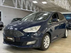 Blu metallizzato Usata 2018 Ford C-MAX Titanium Monovolume | 10.499 € (Buon prezzo)