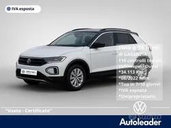 Bianco Usata 2022 VW T-Roc Life SUV | 23.400 € (Cara)