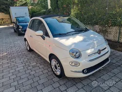 Bianco Usata 2016 Fiat 500 Lounge Cabrio | 10.500 € (Buon prezzo)