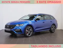 Blu race metallizzato Usata 2023 Skoda Octavia RS Station wagon | 36.900 € (Molto cara)