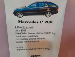 Blu Usata 2003 Mercedes C200 Station wagon | 2500 €