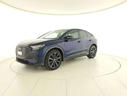Blu navarra metallizzato Usata 2024 Audi Q4 Sportback e-tron S-Line SUV | 44.900 € (Ottimo prezzo)