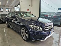 Blu/azzurro Usata 2017 Mercedes C220 Premium Station wagon | 15.900 € (Super prezzo)