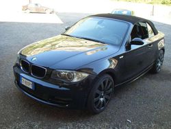 Nero Usata 2008 BMW 120 Cabriolet Cabrio | 7200 € (Buon prezzo)
