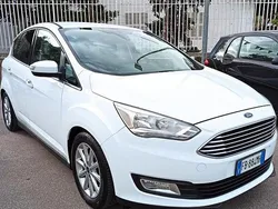 Bianco Usata 2015 Ford C-MAX Titanium Monovolume | 8780 € (Buon prezzo)