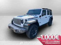 Biancoselleria premium pelle nera con logo rubicon Nuova 2025 Jeep Wrangler Unlimited Rubicon SUV | 68.300 € (Ottimo prezzo)