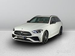 Bianco Usata 2023 Mercedes C220 AMG line Station wagon | 39.900 € (Buon prezzo)