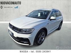 Bianco Usata 2020 VW Tiguan R-line SUV | 26.900 € (Molto cara)