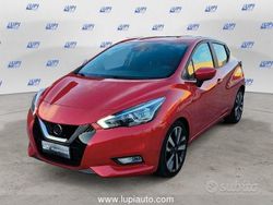 Rosso Usata 2017 Nissan Micra Tekna Due volumi | 9300 € (Buon prezzo)